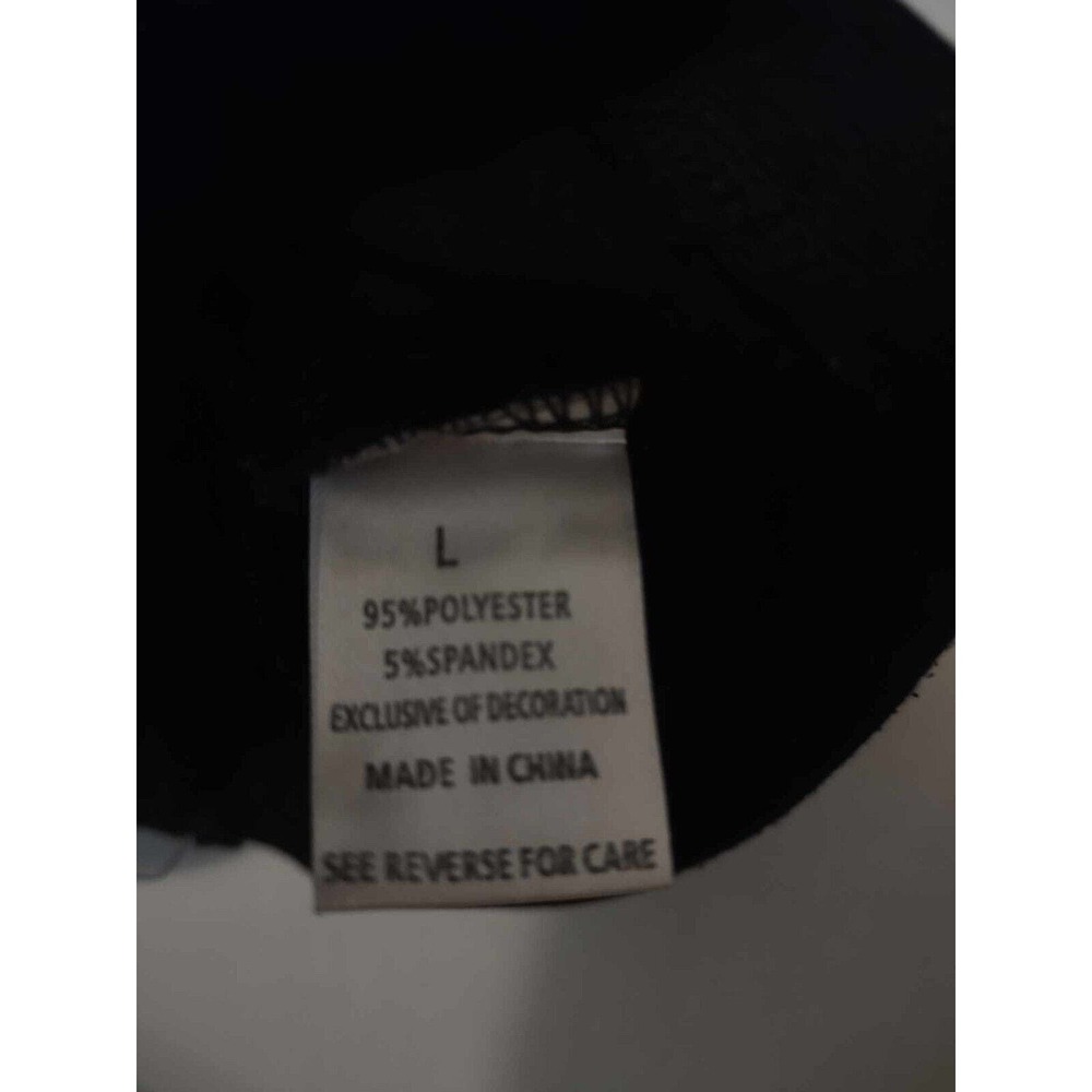 The Vintage Shop Beaded Black Cropped Tank Size Large - Picture 4 of 4